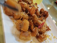 酿炸面拼蒜香骨-清新鸡沙田乳鸽店(金融店)