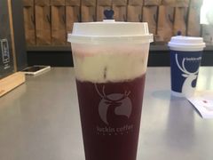 桃桃芝士红宝石茶-瑞幸咖啡(第一城店)