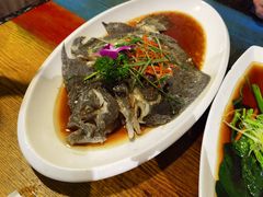 清蒸多宝鱼-渡海小渔村.老辈日照菜