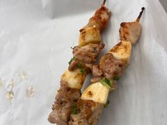 蒜香鸡肉串-串小白烧烤(金沙洲店)