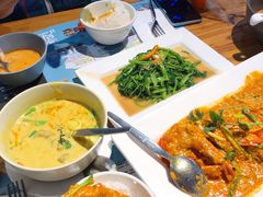 秘制虾酱炒空心菜-帕蓝·暹罗料理(曲阳店)
