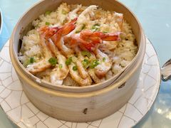 金蒜糯米蒸海生虾-翠园(北京王府中环店)