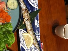 盐烤秋刀鱼-花月日本料理(奥林匹克大厦店)