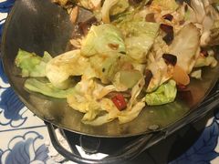 干锅包菜-绿茶餐厅(布吉万象汇店)