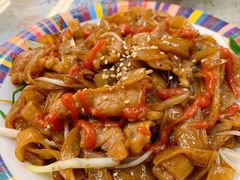 银芽肉片干炒河-新辉港式茶餐厅(北栅店)