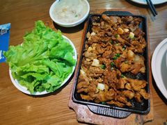 炉火烤五花肉-吕氏疙瘩汤·新鲁菜(新贵和店)