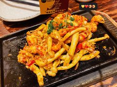 铁板销魂椒椒小龙虾-小川洋风料理(街道口店)