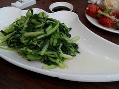 清炒青菜-漫渡庄绿岛花园•隐世庭园菜(滨湖店)