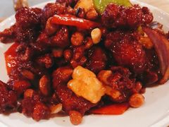 椒香虾仁爆鸡球-陈傻子餐厅(世纪都会店)