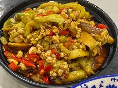 肉末茄子煲-新新湘菜馆(新中街二条店)