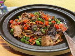干锅炒鹿肉-白家大院·王府宫廷菜(苏州街店)