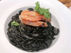 墨鱼汁海鲜意面-UPPER KITCHEN(延安路店)
