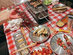 -生火火·地摊小炉子烧烤自助.鲜切牛羊肉(龙湖北城天街店)