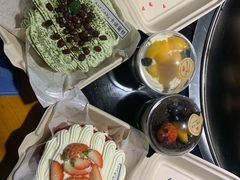 抹茶爆浆蛋糕-TMAUD塔慕德纯动物奶油蛋糕专卖店(海曙龙湖天街店)