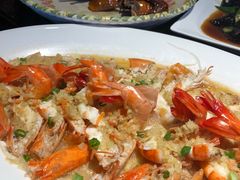 蒜蓉蒸虾-顺风山庄(水濂山店)