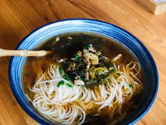 雪菜肉丝面-竹里馆·淮扬菜·功夫茶(老门东店)