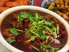 水煮牛肉-北大地皖峰饭馆