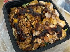 -张秀梅烤肉拌饭脆皮鸡饭