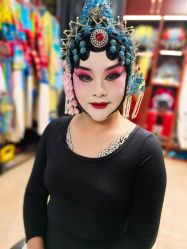 -胭脂猫京剧摄影