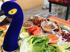 -沐毫傣泐云南菜孔雀宴•手抓饭傣味烧烤(曼听公园店)