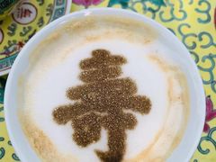 老佛爷厚乳生椰拿铁-宫事颐庭·老佛爷贵寿下午茶(颐和园店)