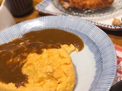 金咖喱熔岩蛋包饭猪排饭-堂本家洋食别馆·炸猪排(中心城店)