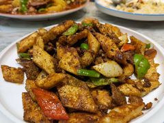 脆馕炒肉-亚克西姆新疆菜(库车店)