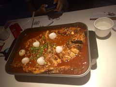 荔枝香辣清江鱼-鱼酷活鱼烤鱼(中联广场店)