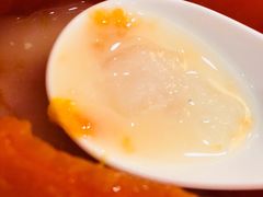 木瓜绿茶炖雪蛤-东江渔村·古典园林·30年粤菜老字号(太和店)