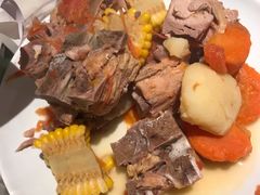 番茄玉米煲龙骨-汤城小厨•粤菜•靓汤(西直门凯德MALL店)