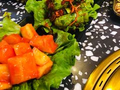 泡菜拼盘-黑牛の場烤肉(摩天活力城店)
