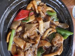 双菇面筋煲-胡子饮食店