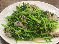 茼蒿海蛎子-林之六八·6886大连老菜馆