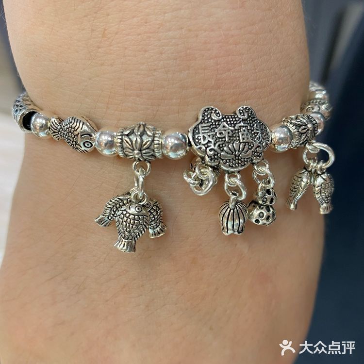 结婚礼物👰🏻925银长命富贵手链