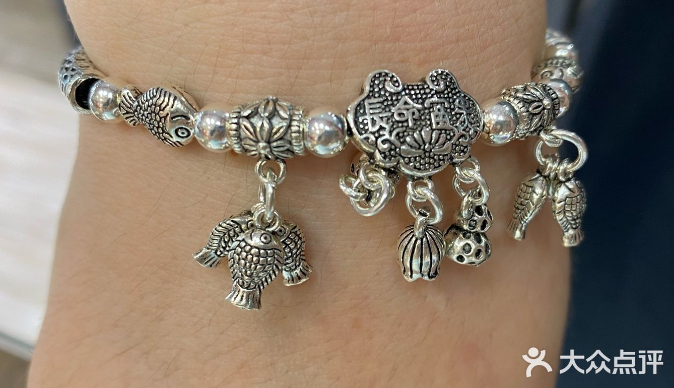 结婚礼物👰🏻925银长命富贵手链