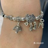 结婚礼物👰🏻925银长命富贵手链