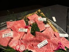 松阪牛6種牛肉拼盤-松阪牛焼肉M(法善寺横丁店)