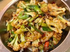 干锅菜花-奥华餐厅·老张记(台基厂店)