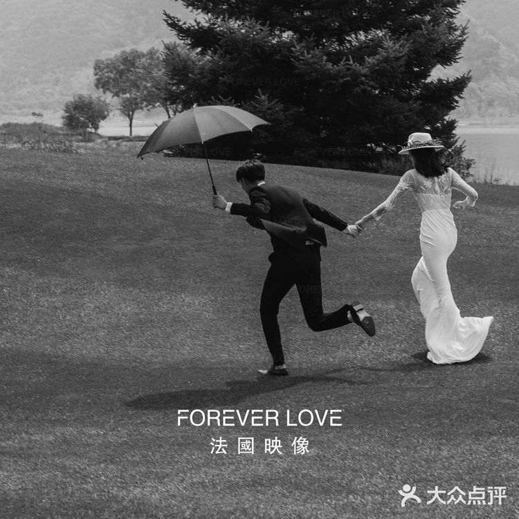 黑白色调对法式婚纱照的浪漫有着独特的的镜头表达。✅㊙️😘