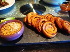 鹅肝酱葱油饼-杭州西子湖四季酒店·金沙厅