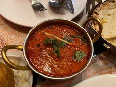 咖喱羊配以香料藏红花-克比叔叔印度餐厅Kebabs on the Grille(永康路分店)