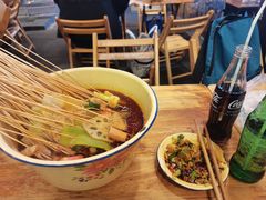 -拈签一笑黄牛肉辣卤串串