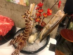 -鲜入围煮花胶鸡海鲜火锅