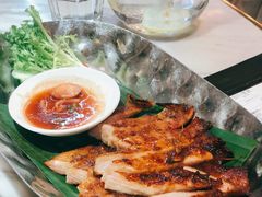 炭烧猪颈肉-星洲小聚·东南亚菜(中航城君尚店)