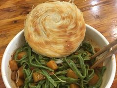 -长青菠菜面·烧烤