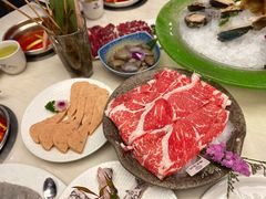 安格斯雪花牛肉-围炉夜话·潮汕卤水火锅(榕江店)