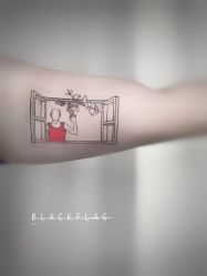 -黑旗纹身