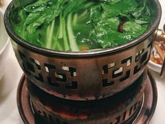 水煮鸡毛菜-初蓉丨遇见新川菜(亲贤街荣耀店)