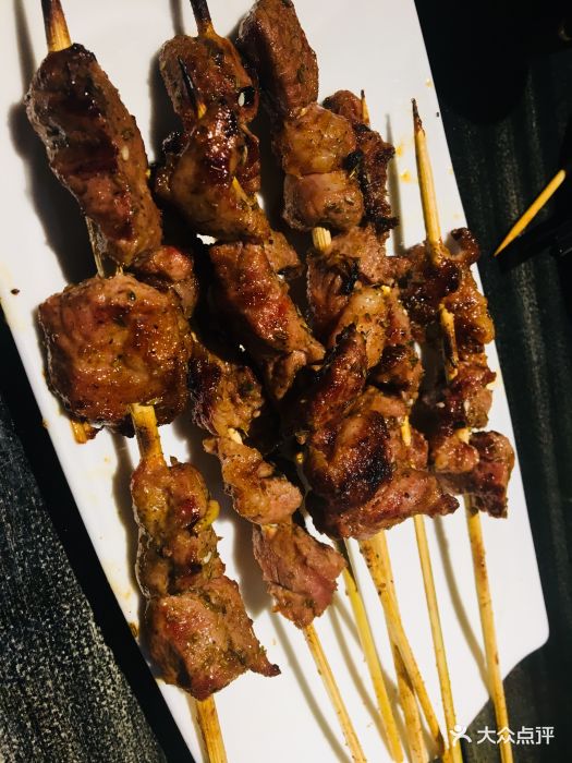 狼来了碳烤羊腿(金桥大拇指广场店)-牛肉串图片-上海美食-大众点评网