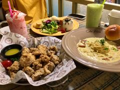 奶油培根意大利面-Cafe Alice咖啡爱丽丝(奥城店)
